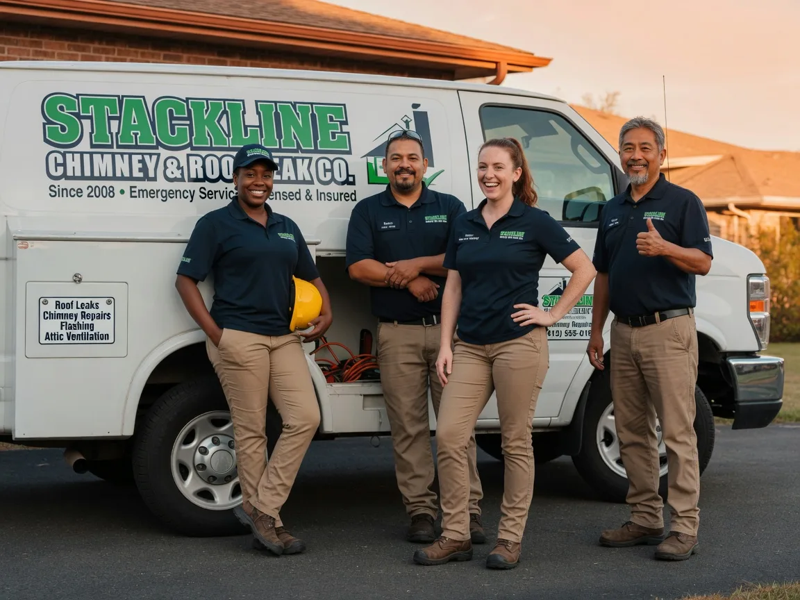 Chimney flashing repair company in Presque Isle, MI
